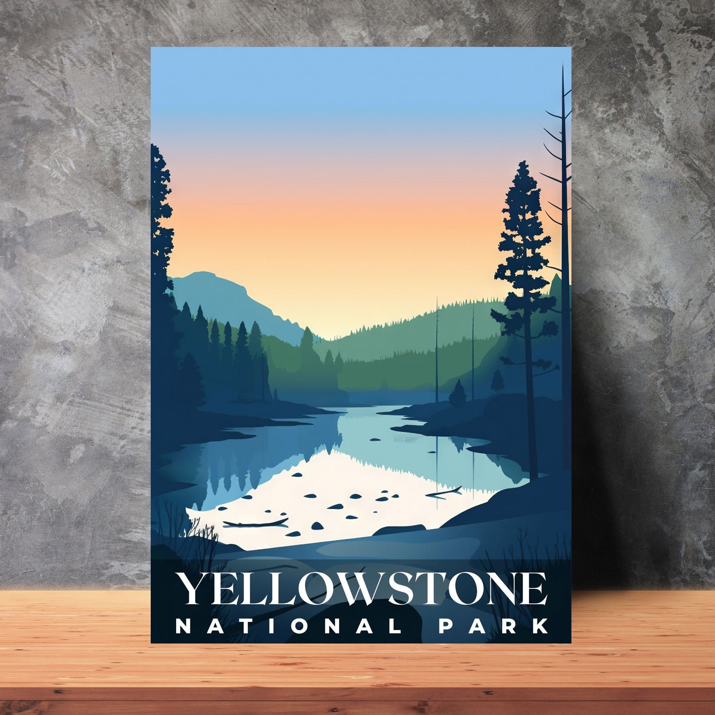 Yellowstone National Park Poster | S01