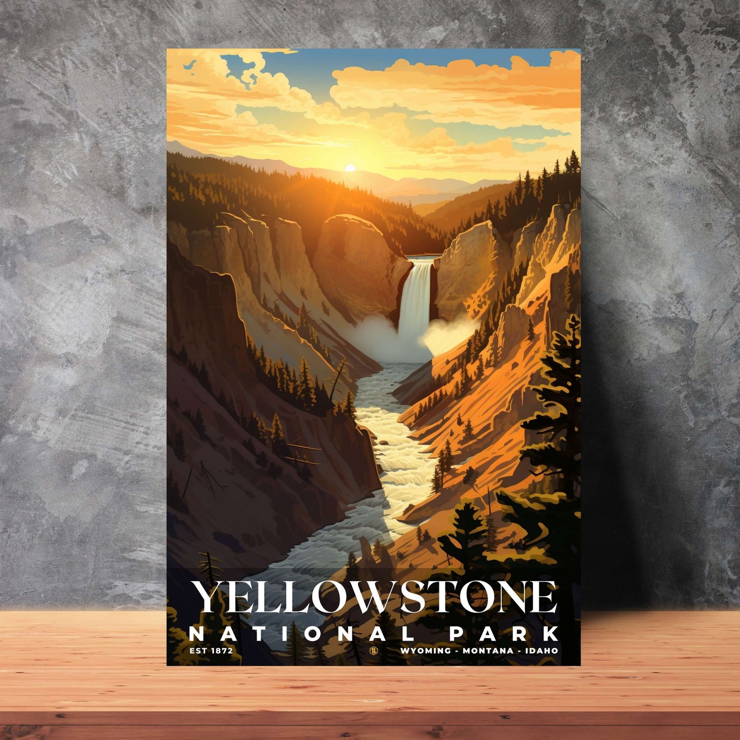 Yellowstone National Park Poster | S07