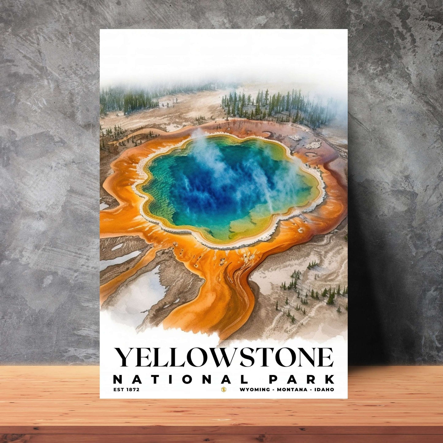 Yellowstone National Park Poster | S04