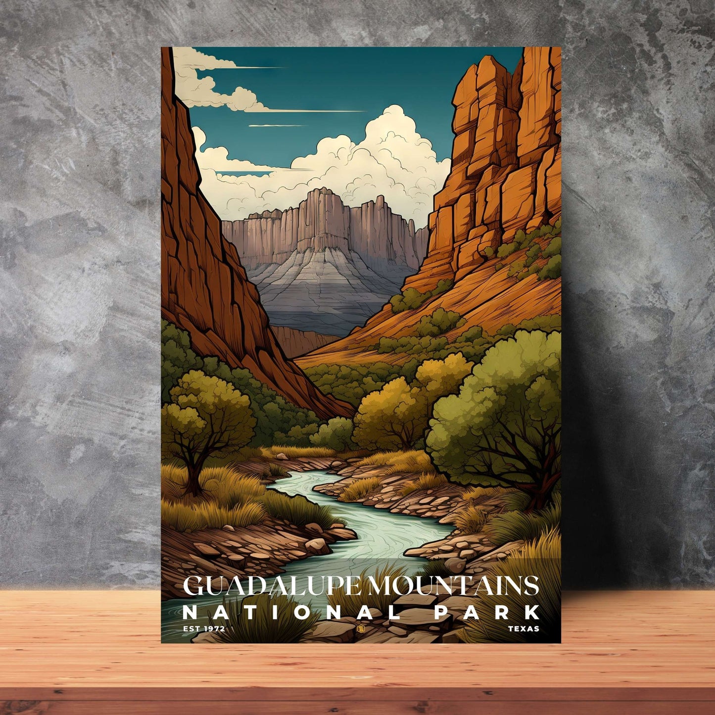 Guadalupe Mountains National Park Poster | S07