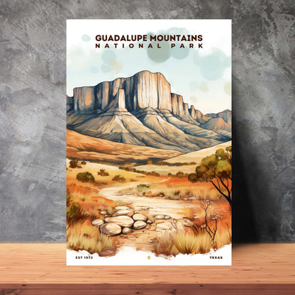 Guadalupe Mountains National Park Poster | S08