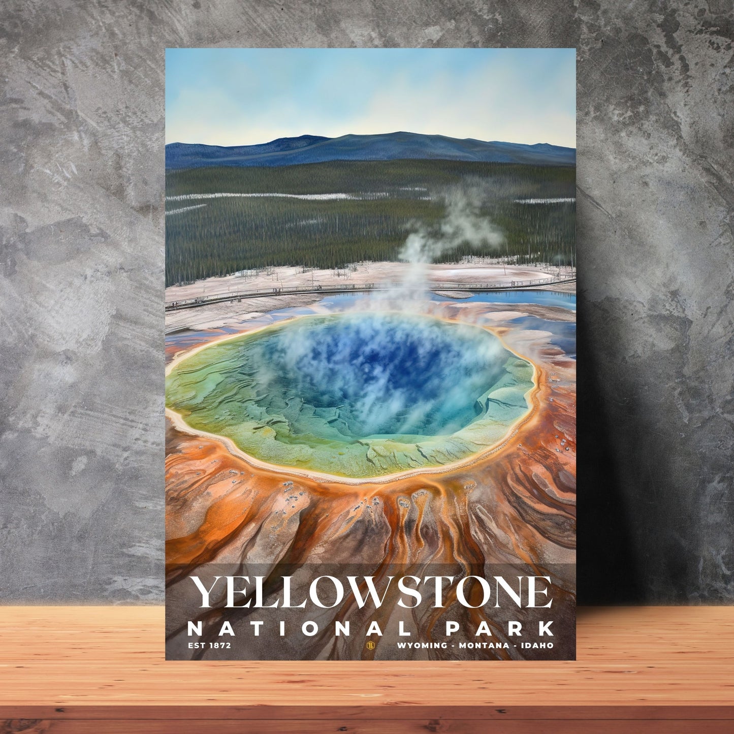 Yellowstone National Park Poster | S02