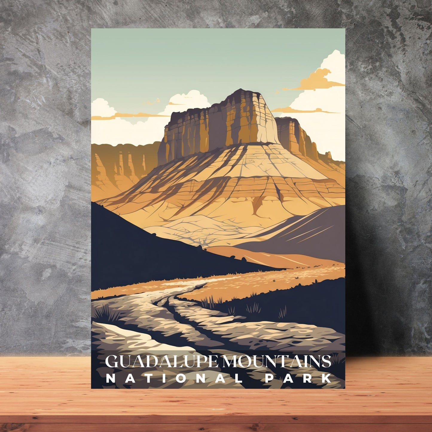 Guadalupe Mountains National Park Poster | S01