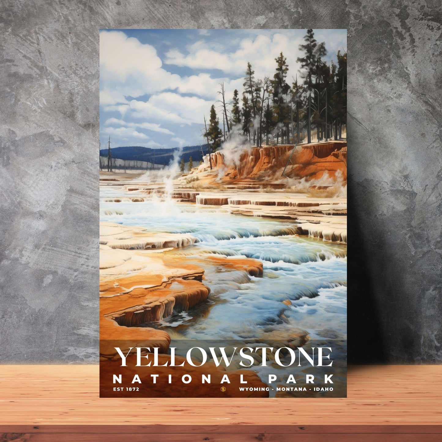 Yellowstone National Park Poster | S06