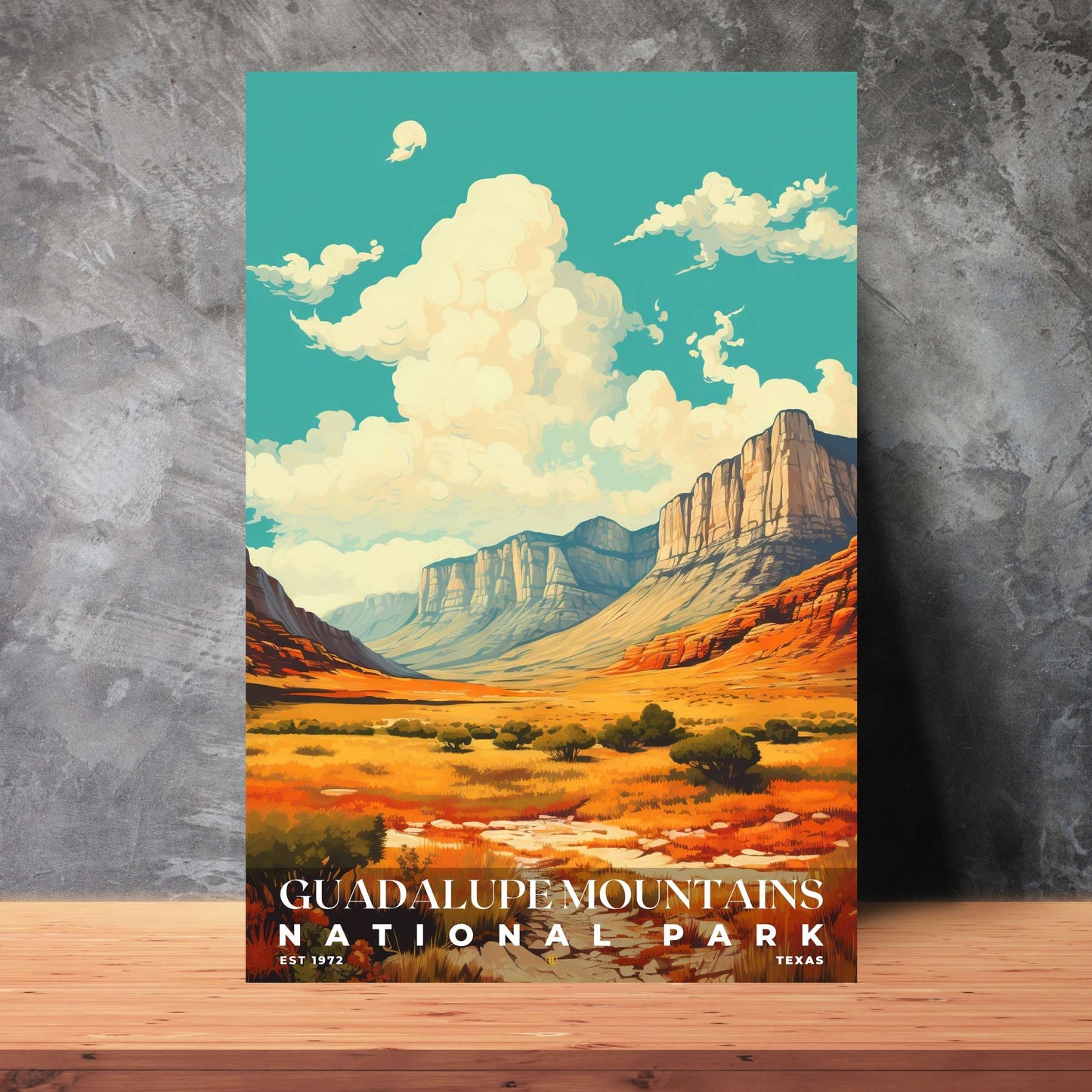 Guadalupe Mountains National Park Poster | S06