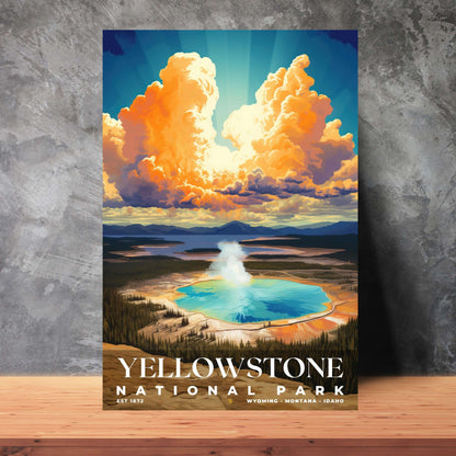 Yellowstone National Park Poster | S05