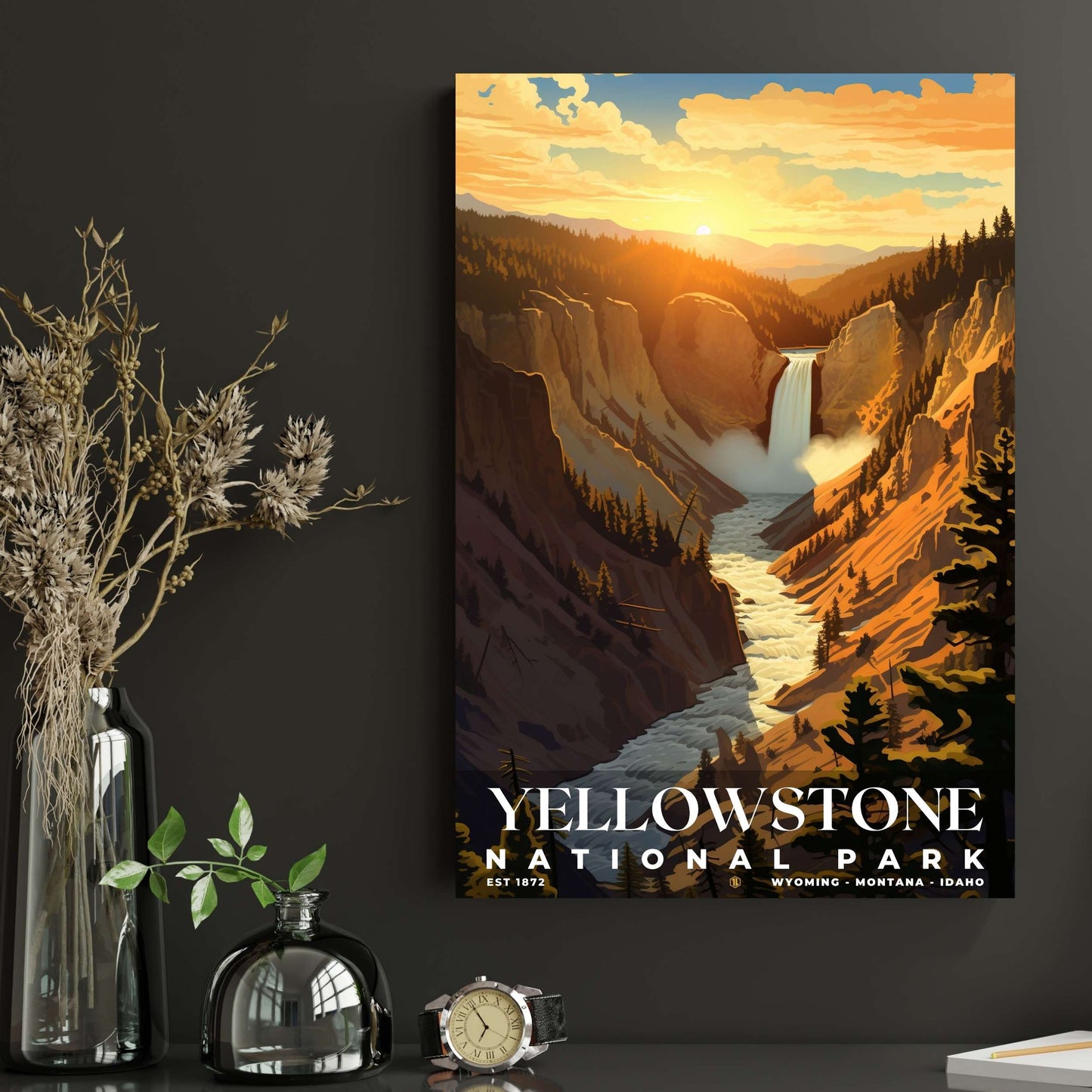 Yellowstone National Park Poster | S07