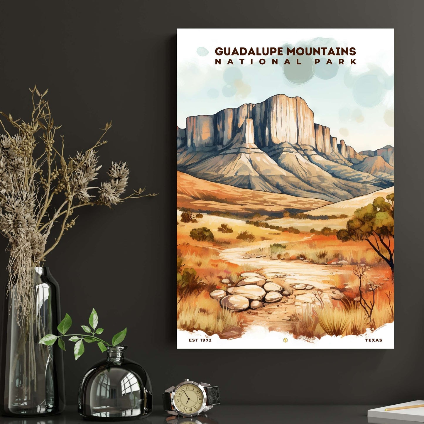 Guadalupe Mountains National Park Poster | S08