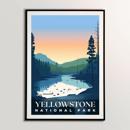 Yellowstone National Park Poster | S01