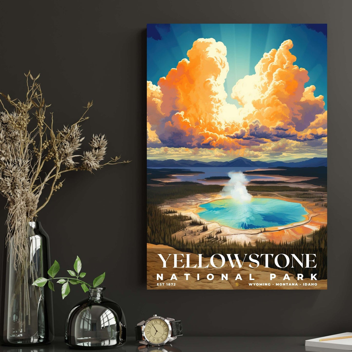 Yellowstone National Park Poster | S05