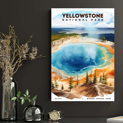 Yellowstone National Park Poster | S08