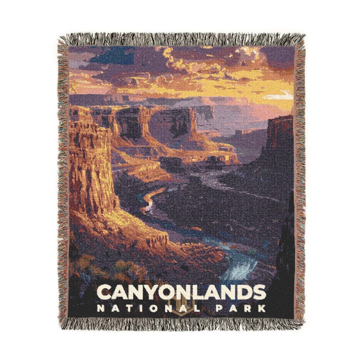 Canyonlands National Park Woven Blanket | S13