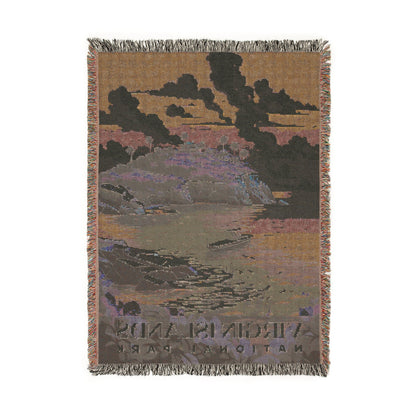 Virgin Islands National Park Woven Blanket | S01