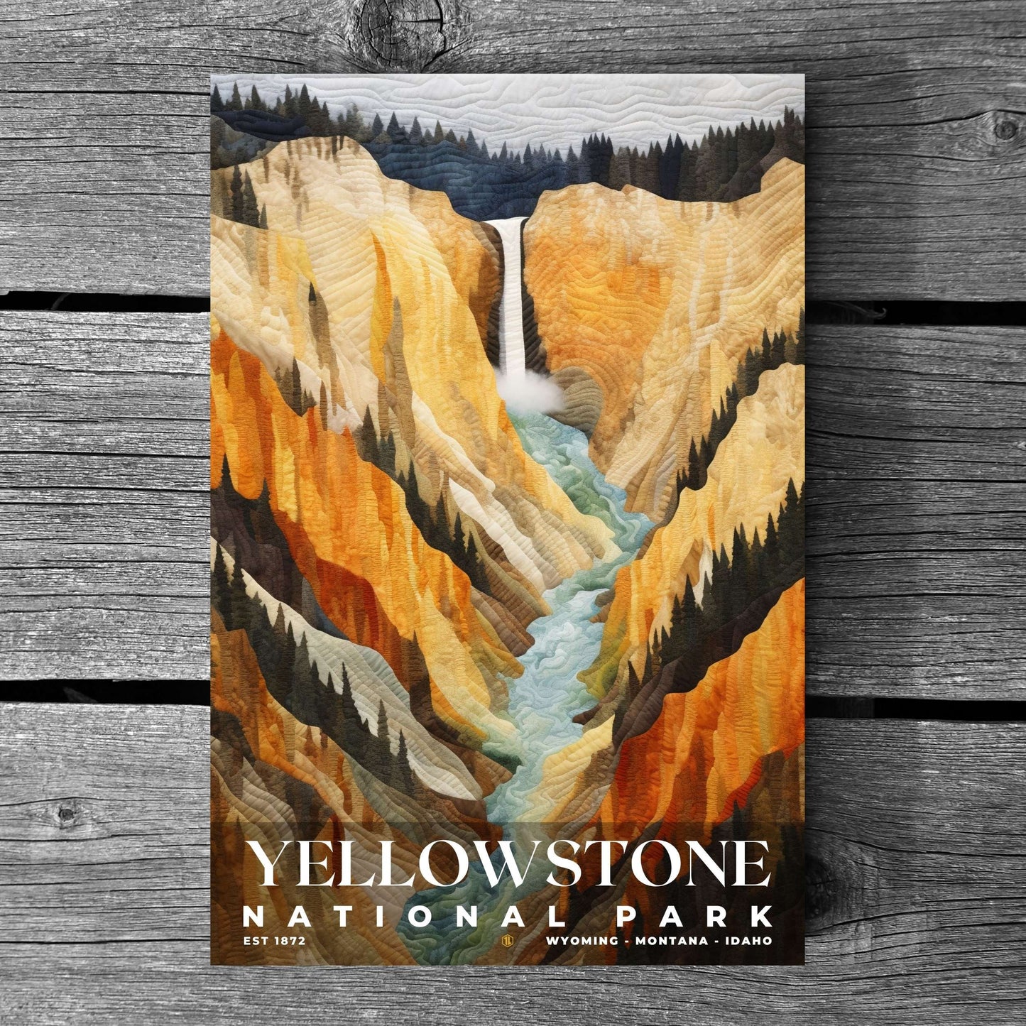 Yellowstone National Park Poster | S09