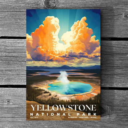 Yellowstone National Park Poster | S05