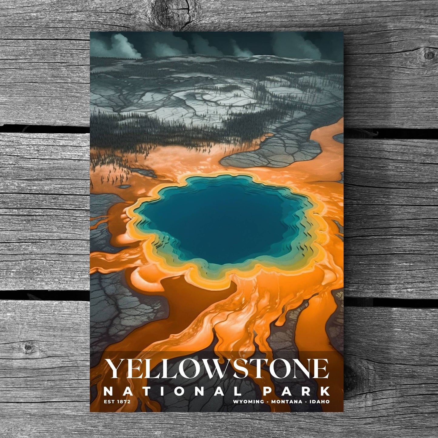 Yellowstone National Park Poster | S03