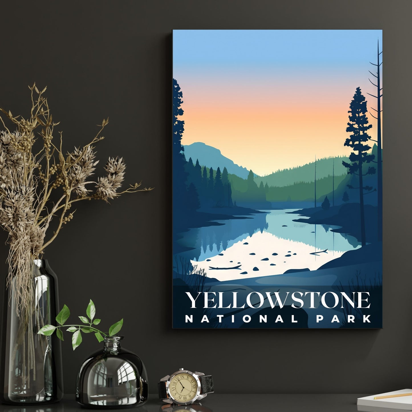 Yellowstone National Park Poster | S01