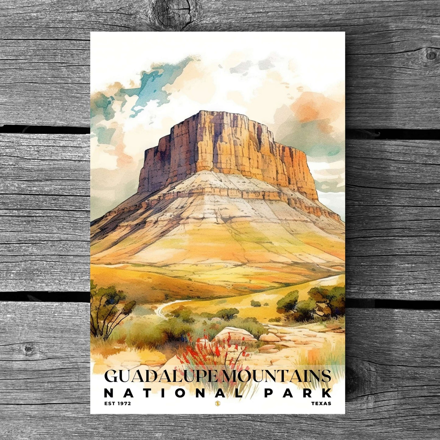 Guadalupe Mountains National Park Poster | S04