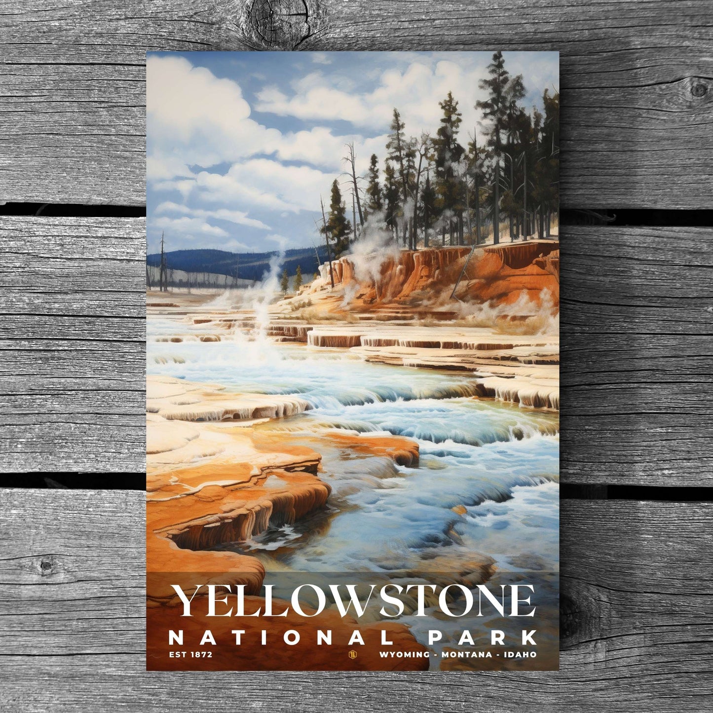 Yellowstone National Park Poster | S06