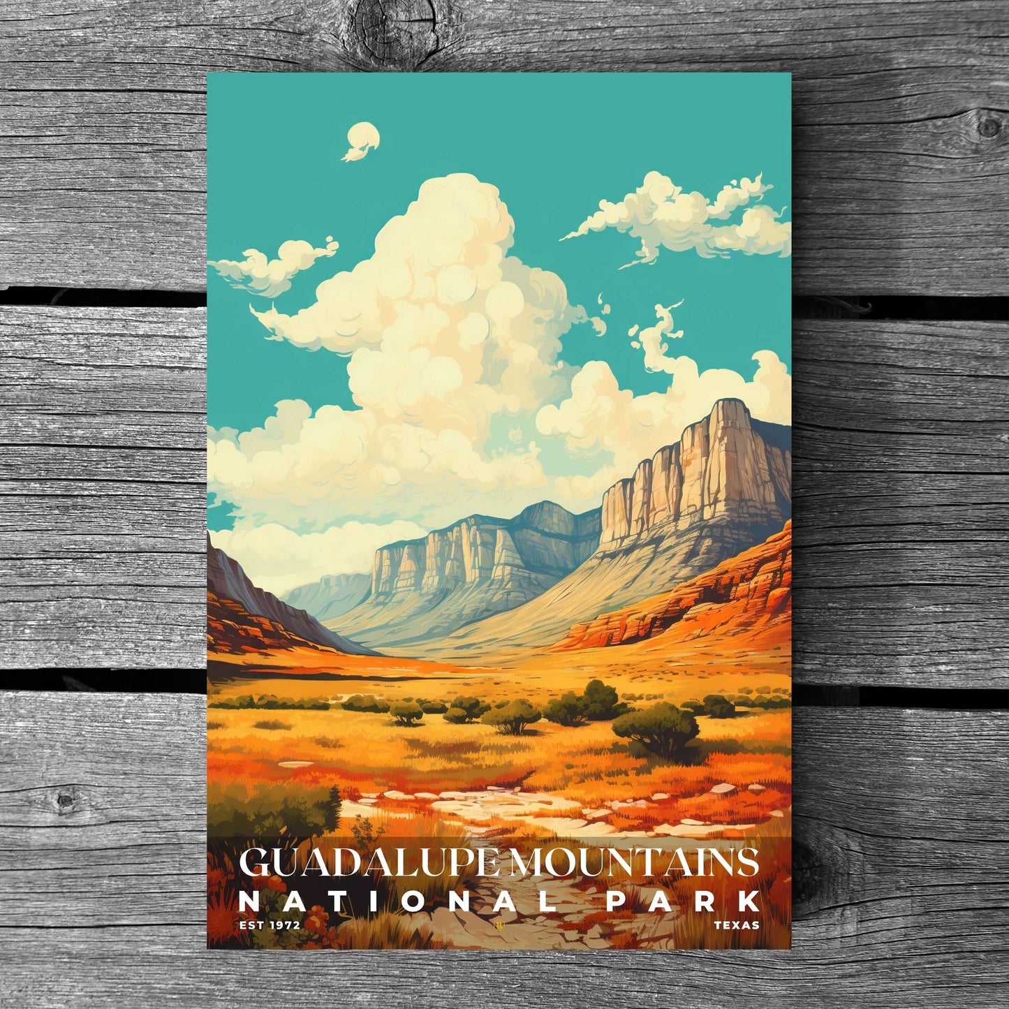 Guadalupe Mountains National Park Poster | S06