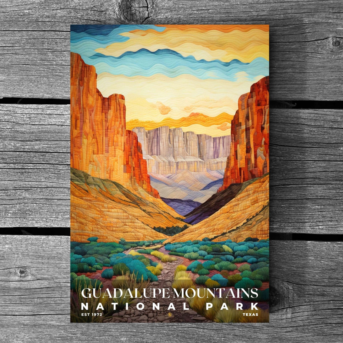 Guadalupe Mountains National Park Poster | S09