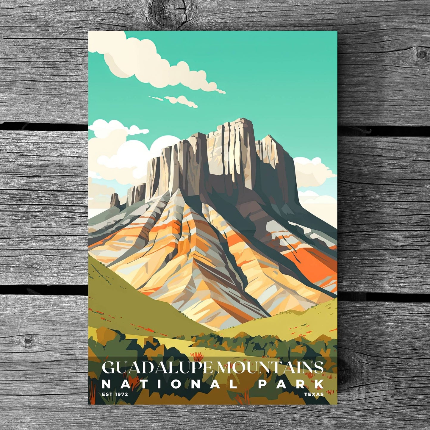 Guadalupe Mountains National Park Poster | S03