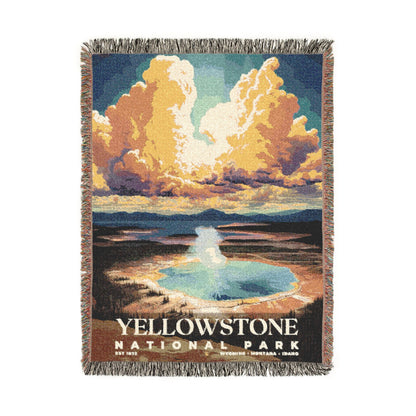 Yellowstone National Park Woven Blanket | S05
