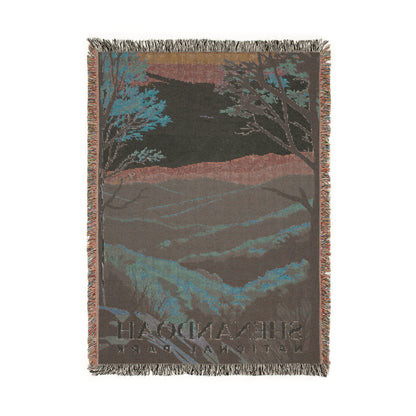 Shenandoah National Park Woven Blanket | S01