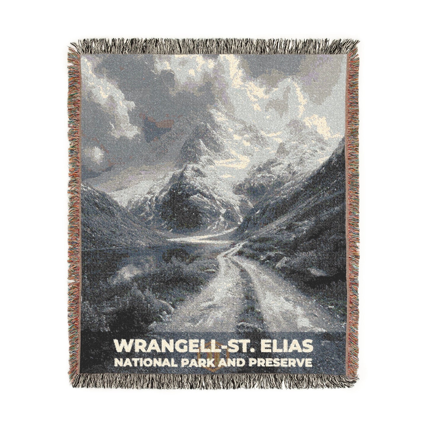 Wrangell-St. Elias National Park Woven Blanket | S15
