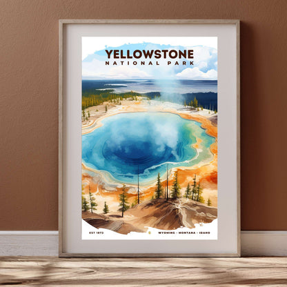 Yellowstone National Park Poster | S08