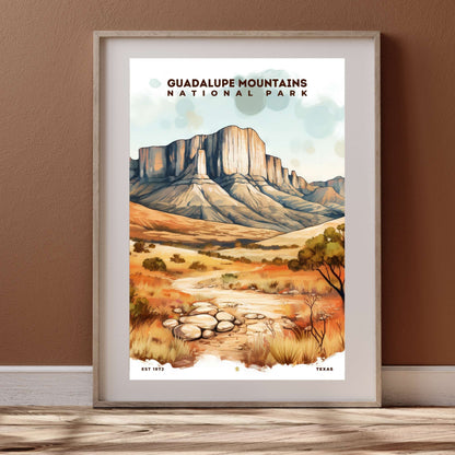 Guadalupe Mountains National Park Poster | S08