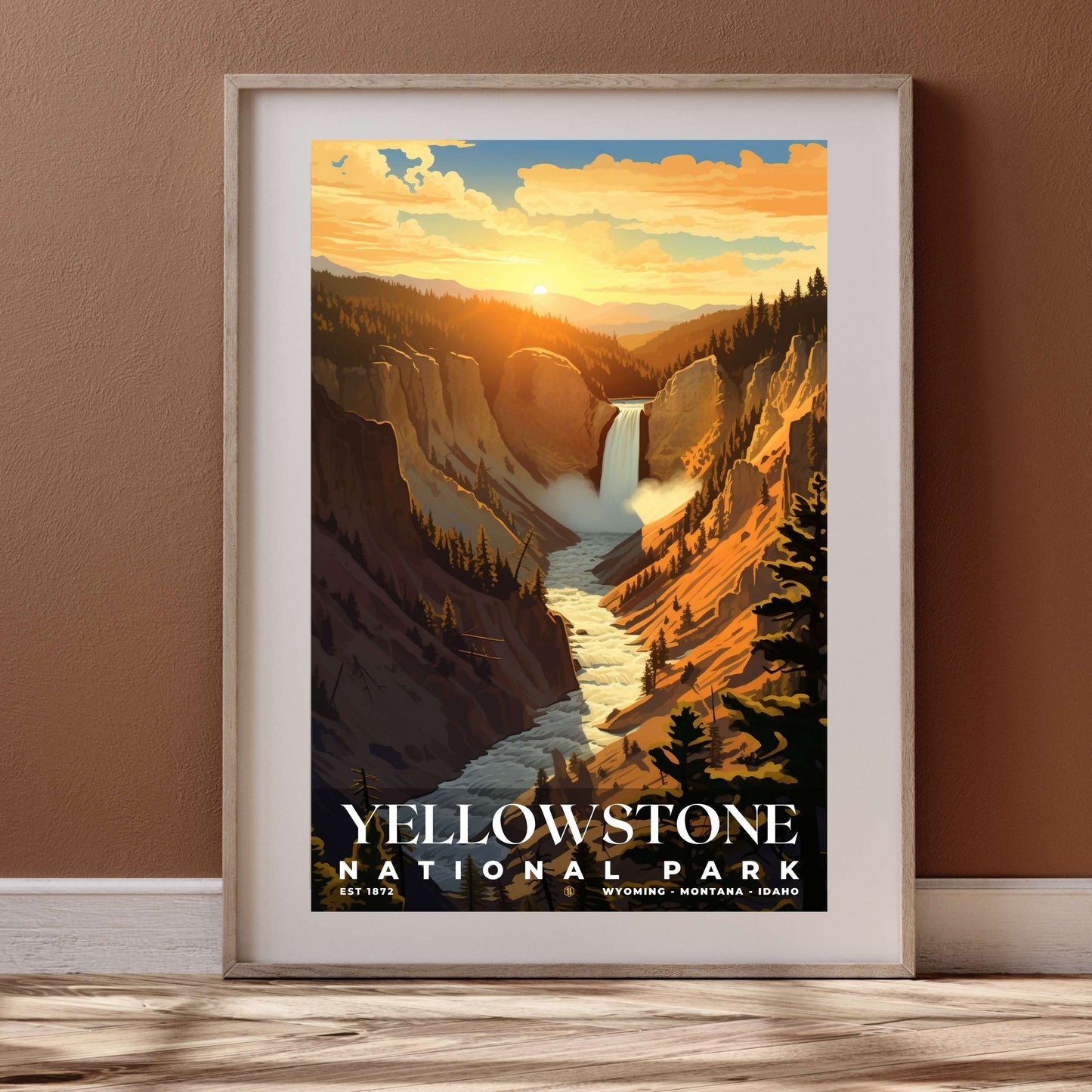 Yellowstone National Park Poster | S07