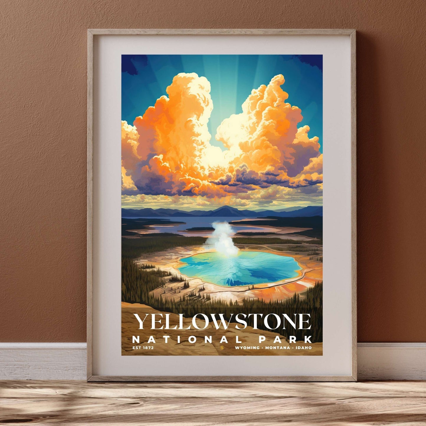 Yellowstone National Park Poster | S05