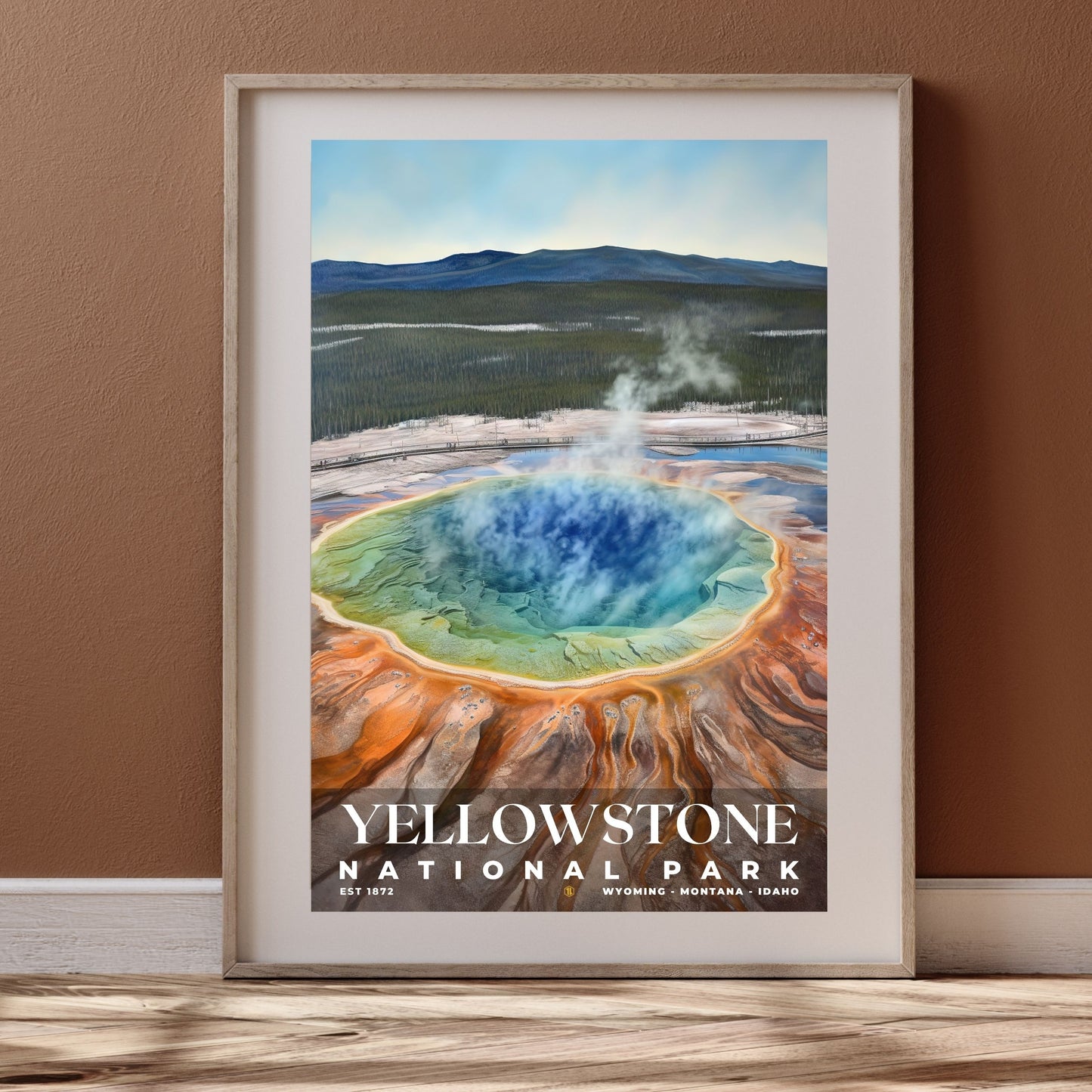 Yellowstone National Park Poster | S02