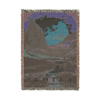 Katmai National Park Woven Blanket | S20