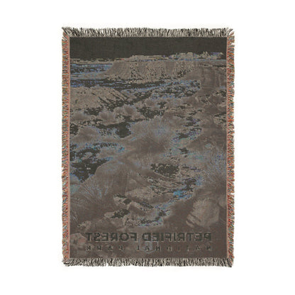 Petrified Forest National Park Woven Blanket | S17