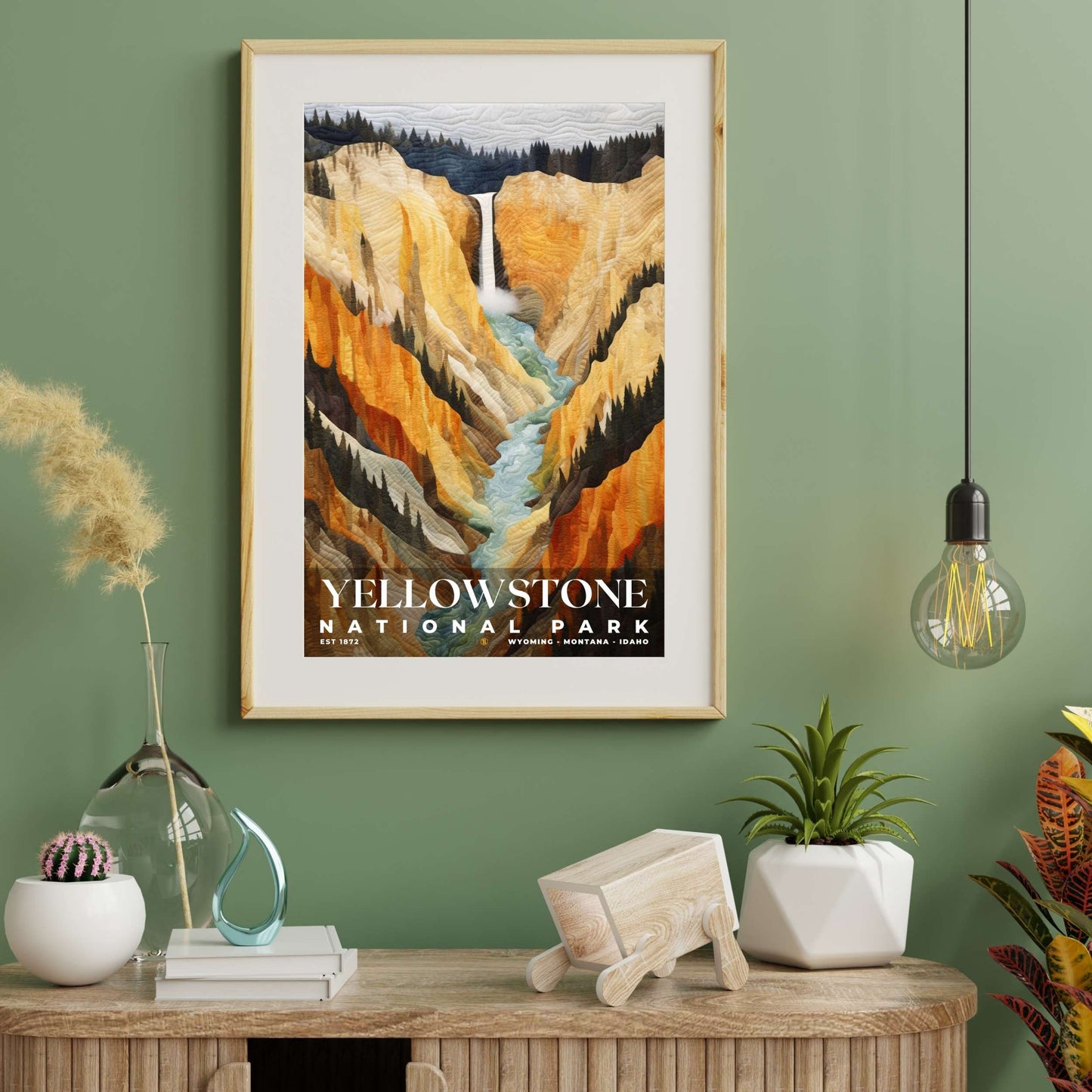 Yellowstone National Park Poster | S09