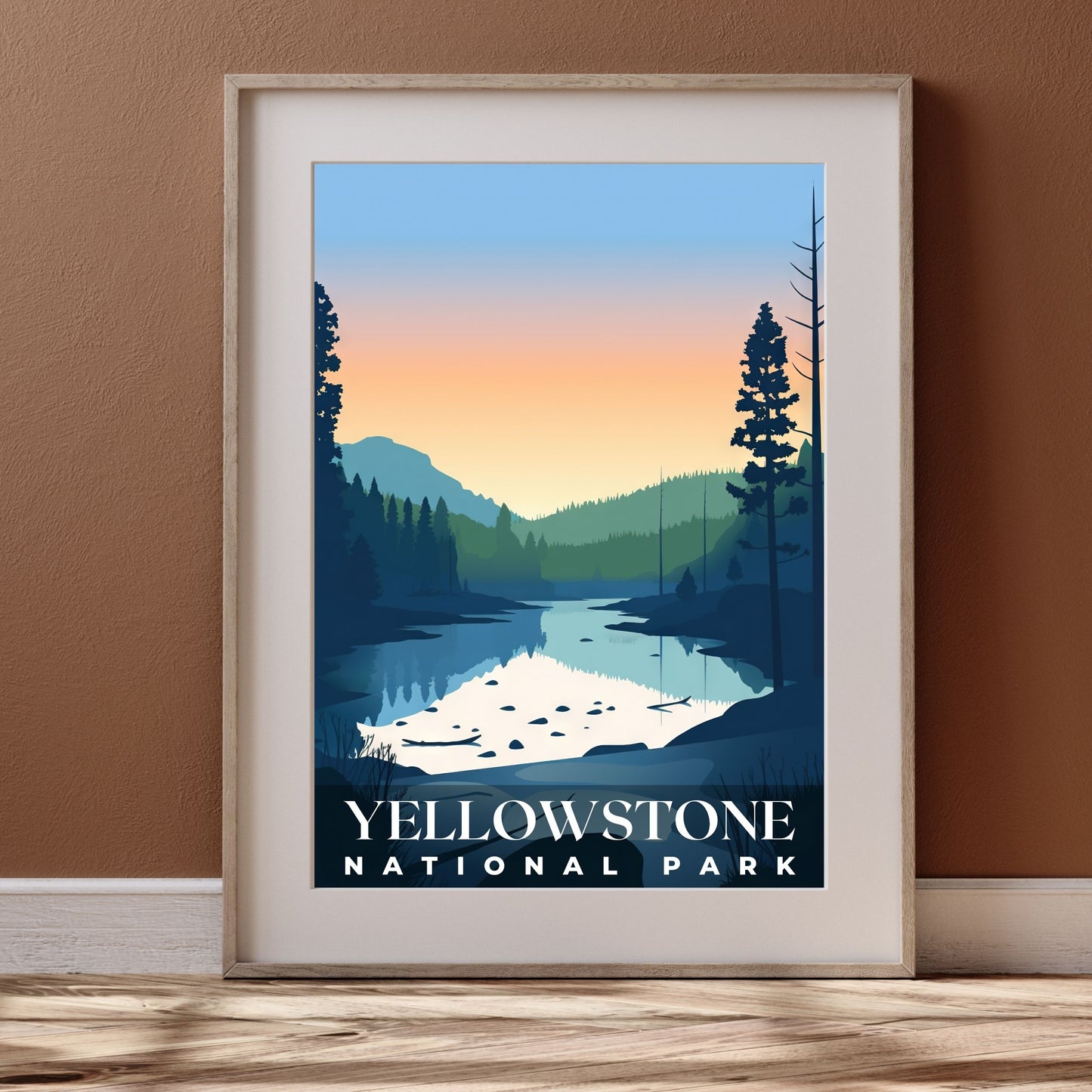 Yellowstone National Park Poster | S01