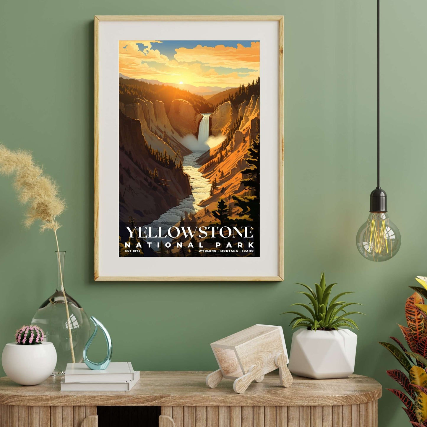 Yellowstone National Park Poster | S07