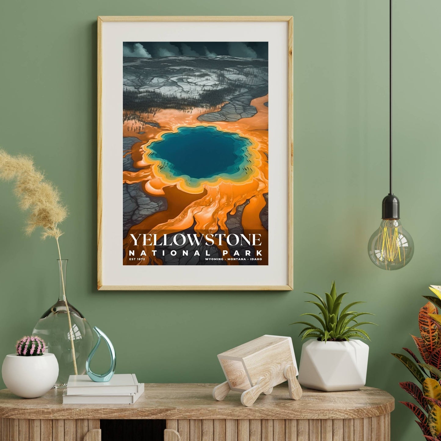 Yellowstone National Park Poster | S03