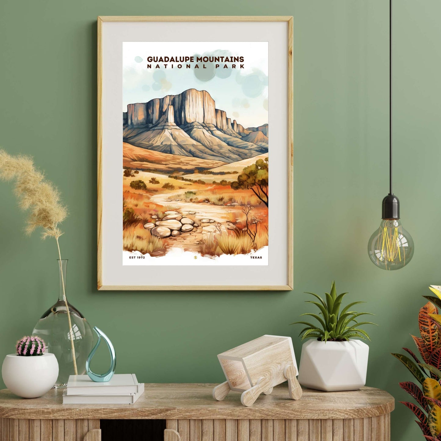 Guadalupe Mountains National Park Poster | S08