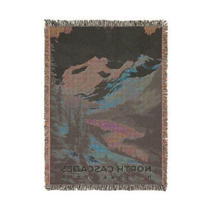 North Cascades National Park Woven Blanket | S06