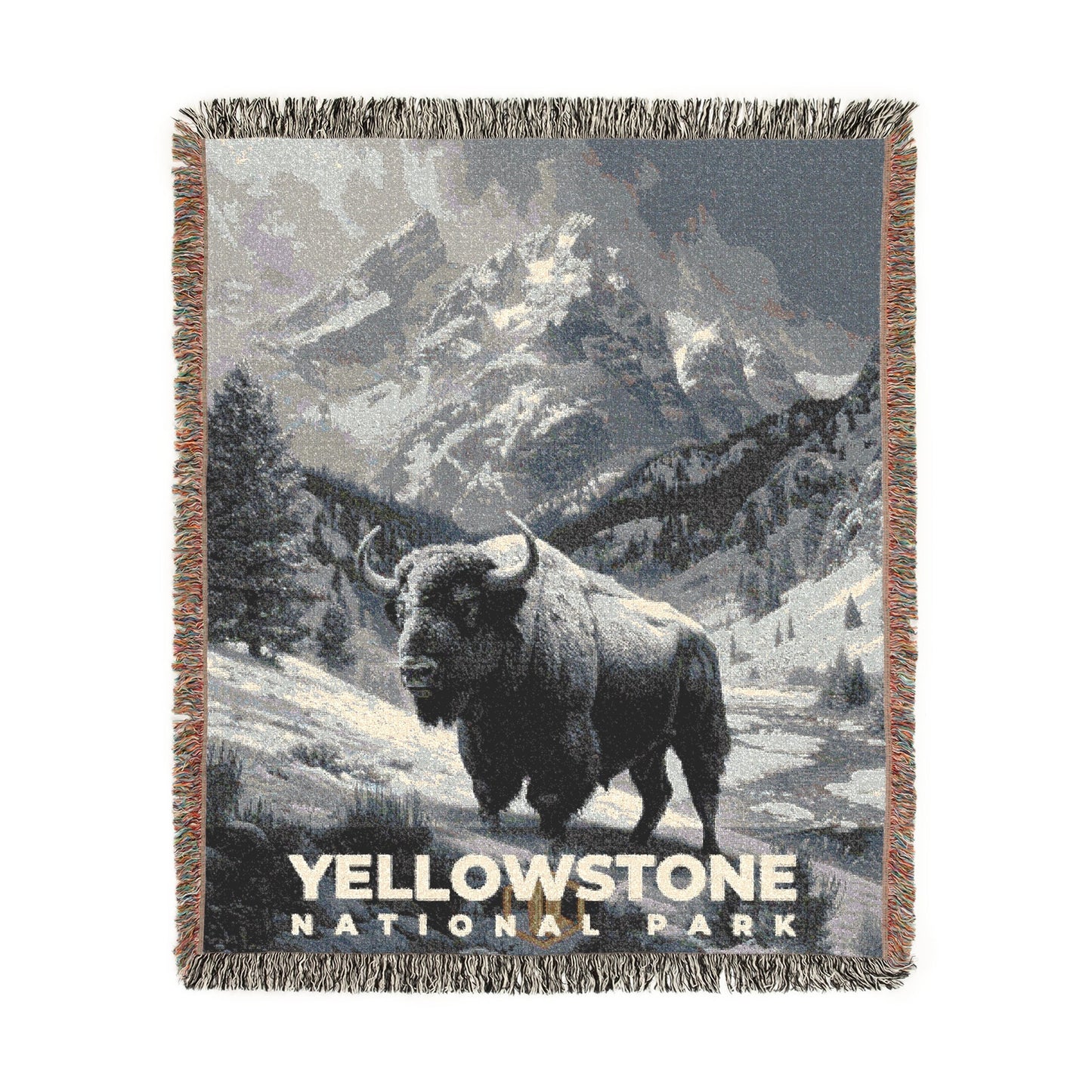 Yellowstone National Park Woven Blanket | S15
