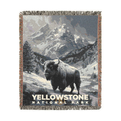 Yellowstone National Park Woven Blanket | S15