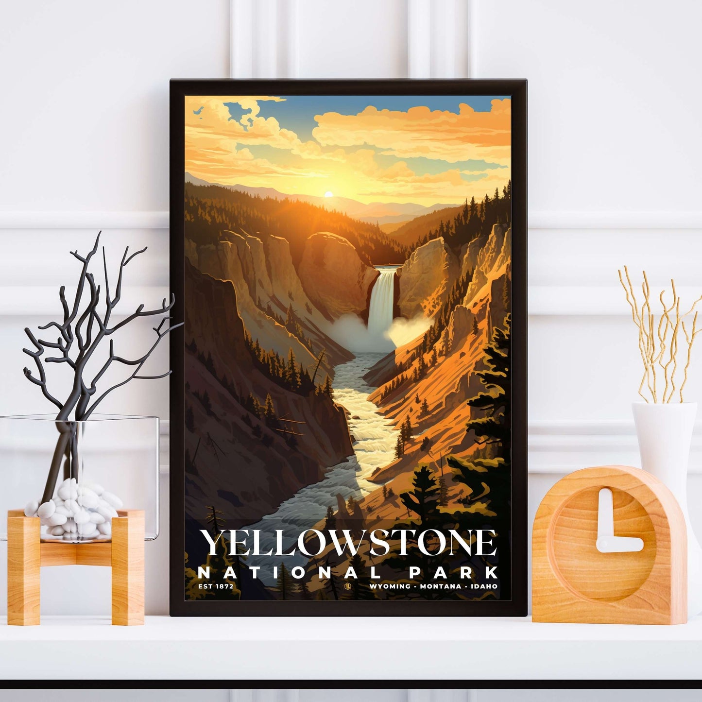 Yellowstone National Park Poster | S07