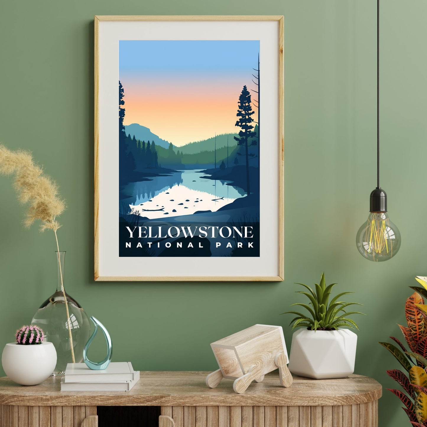 Yellowstone National Park Poster | S01