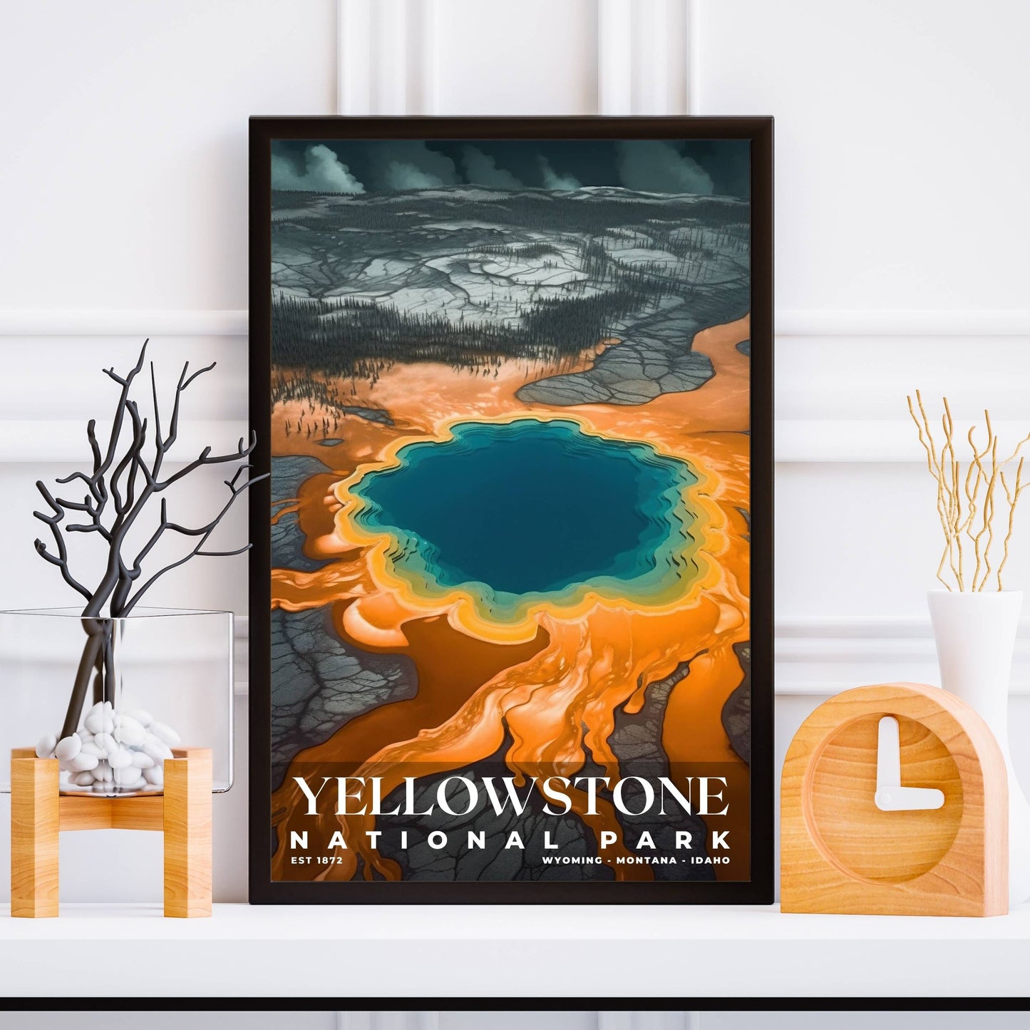 Yellowstone National Park Poster | S03