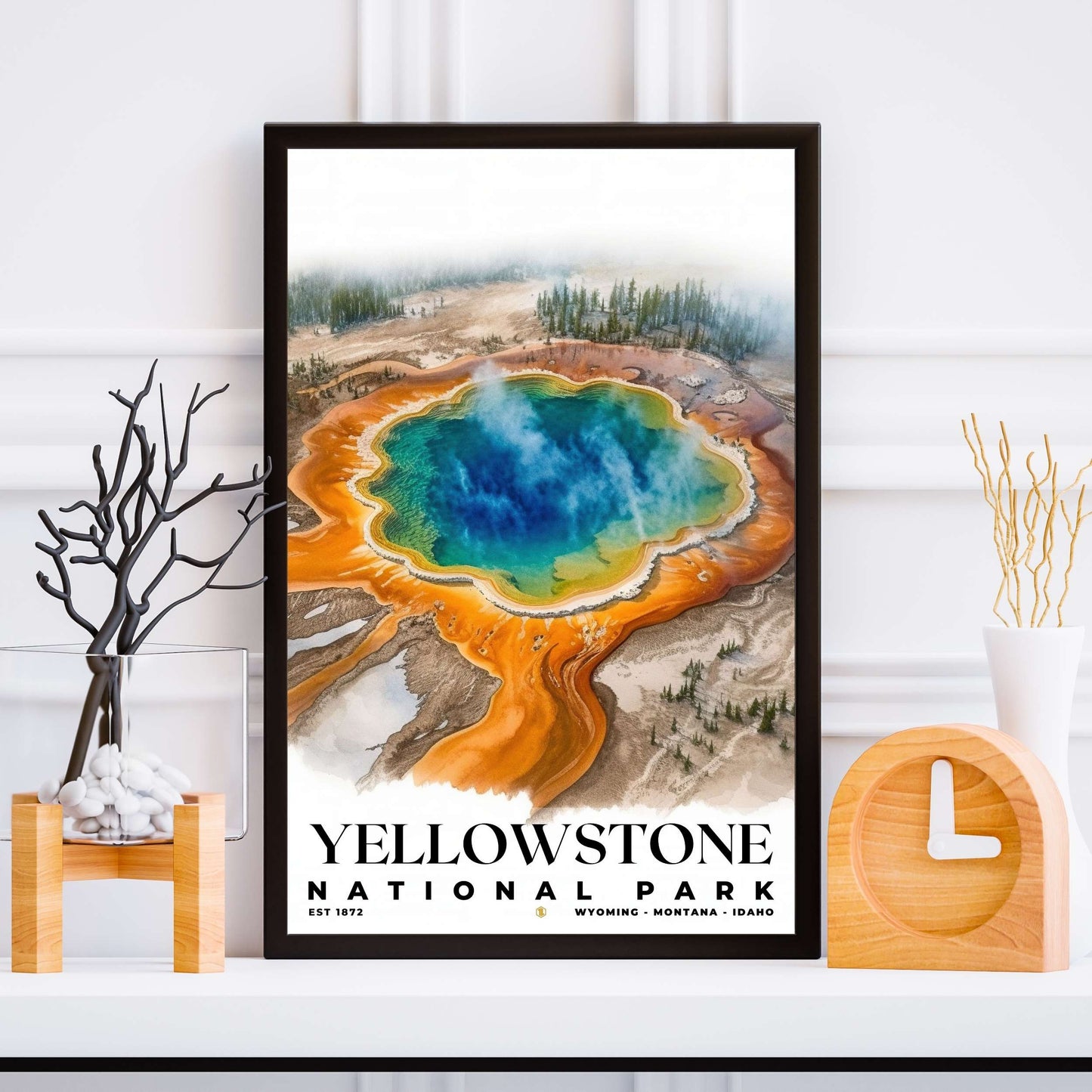 Yellowstone National Park Poster | S04