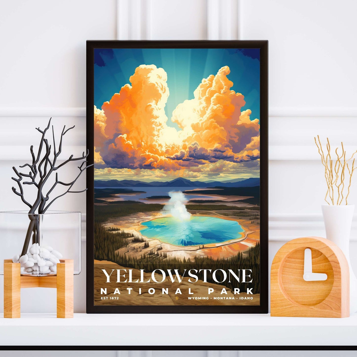 Yellowstone National Park Poster | S05