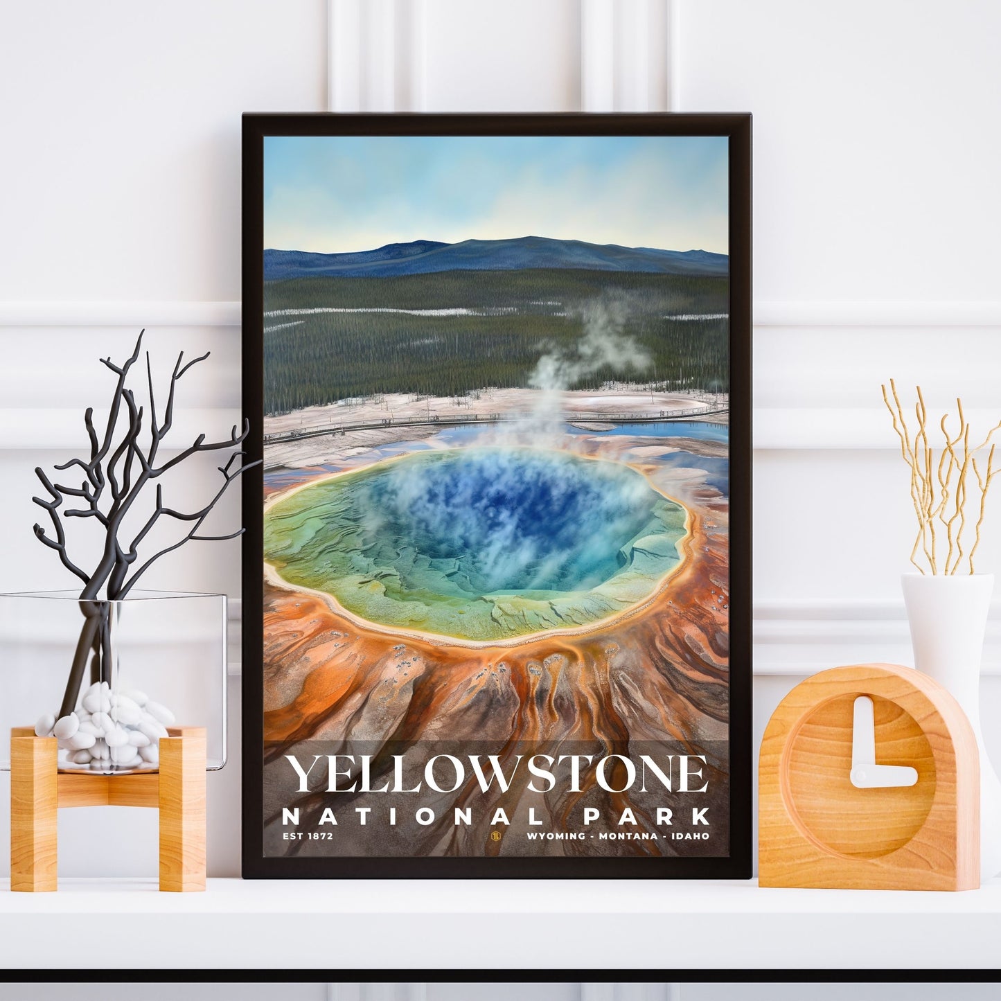 Yellowstone National Park Poster | S02